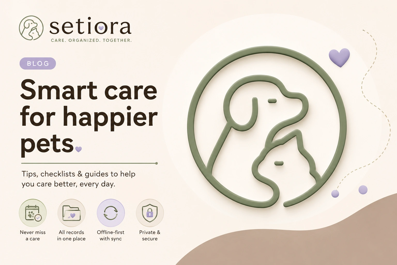 Pet health checklist cover